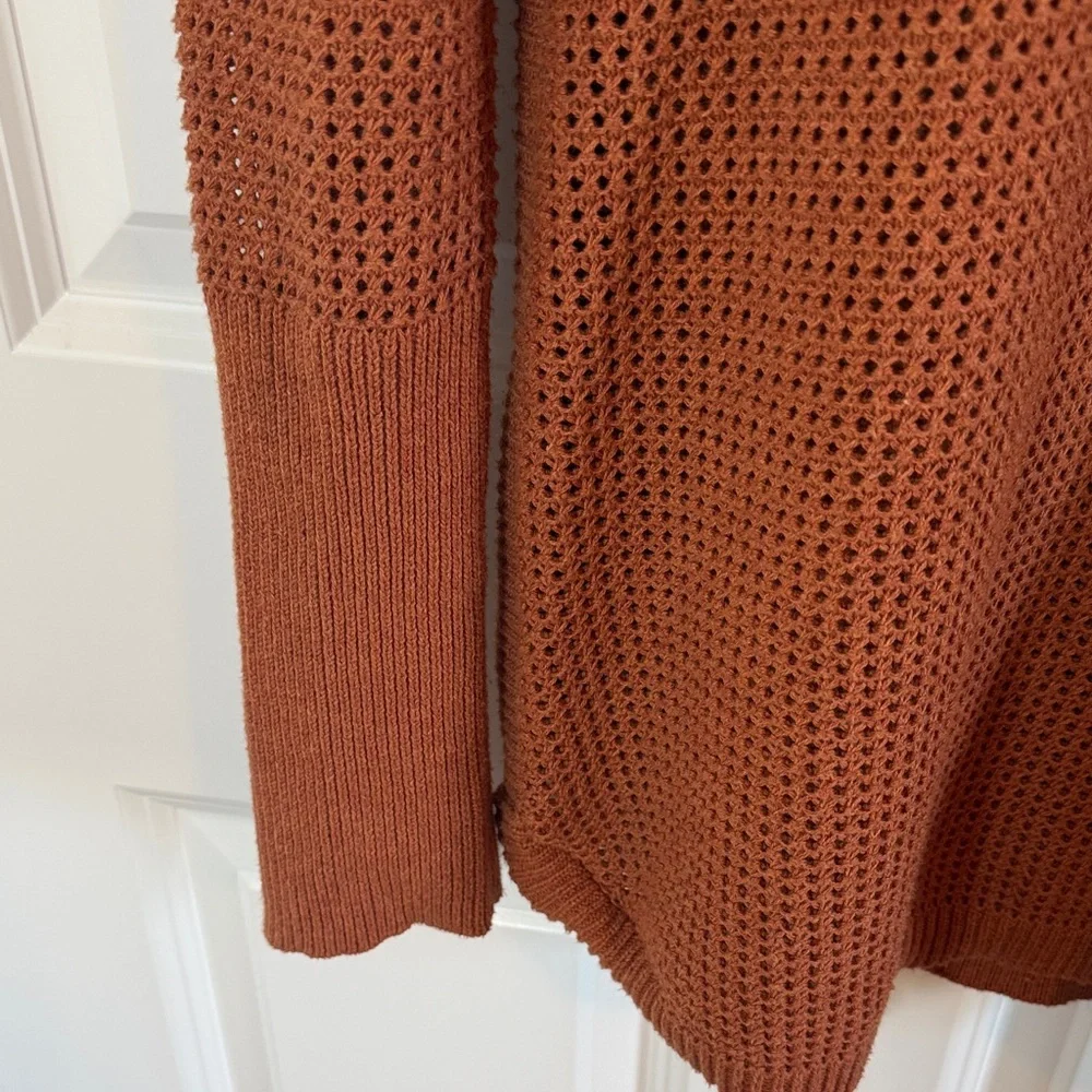 Akini Rust Knit Sweater - Picture 5 of 9